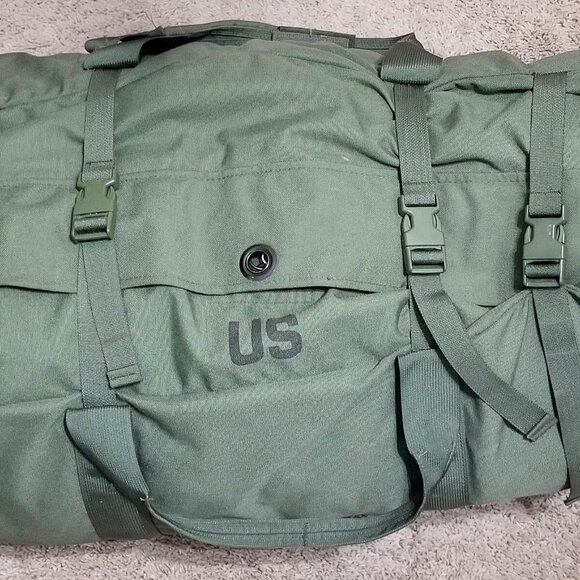 Rothco Gen II Enhanced Nylon Duffle Bag Backpack Tactical 2 Strap Army - Picture 2 of 9